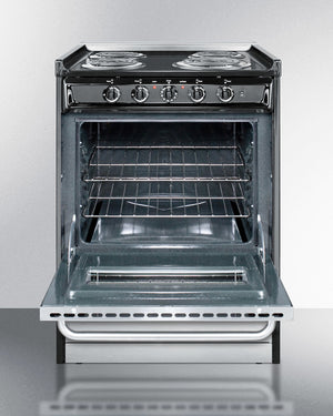 Summit 24" Wide Electric Coil Range