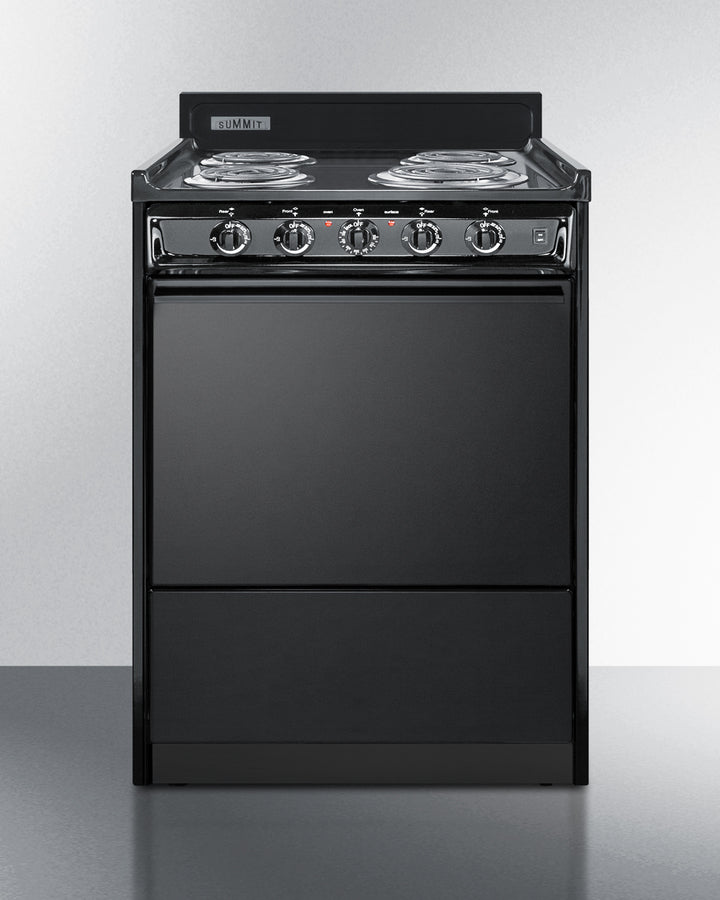 Summit 24" Wide Electric Coil Range 