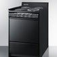 Summit 24" Wide Electric Coil Range 
