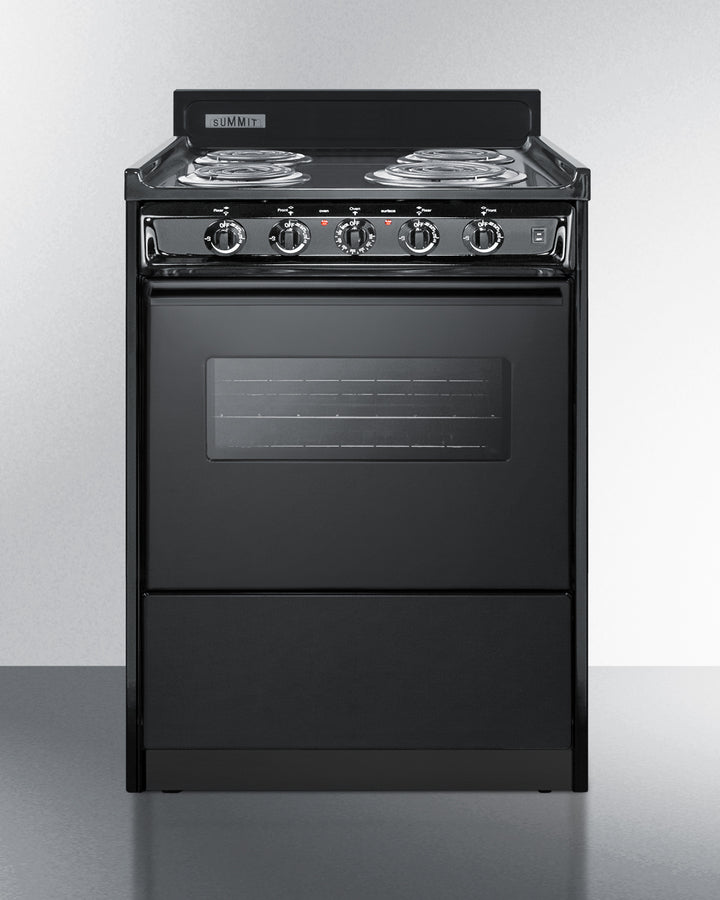 Summit 24" Wide Electric Coil Range