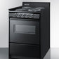 Summit 24" Wide Electric Coil Range