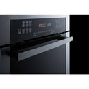 Summit 24" Wide Electric Wall Oven with Stainless Steel Exterior 