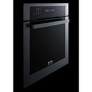 Summit 24" Wide Electric Wall Oven with Stainless Steel Exterior 