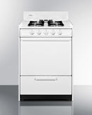 Summit 24" Wide Gas Range 