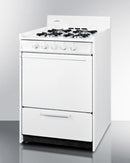Summit 24" Wide Gas Range