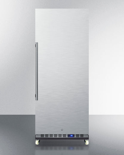 Summit 24" Wide Mini Reach-In All-Refrigerator with Dolly