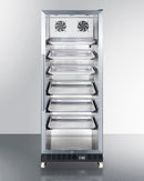 Summit 24" Wide Mini Reach-In Beverage Center with Dolly