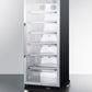 Summit 24" Wide Mini Reach-In Beverage Center with Dolly