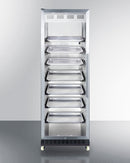 Summit 24" Wide Mini Reach-In Beverage Center with Dolly 