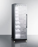 Summit 24" Wide Mini Reach-In Beverage Center with Dolly 