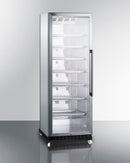 Summit 24" Wide Mini Reach-In Beverage Center with Dolly
