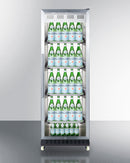 Summit 24" Wide Mini Reach-In Beverage Center with Dolly