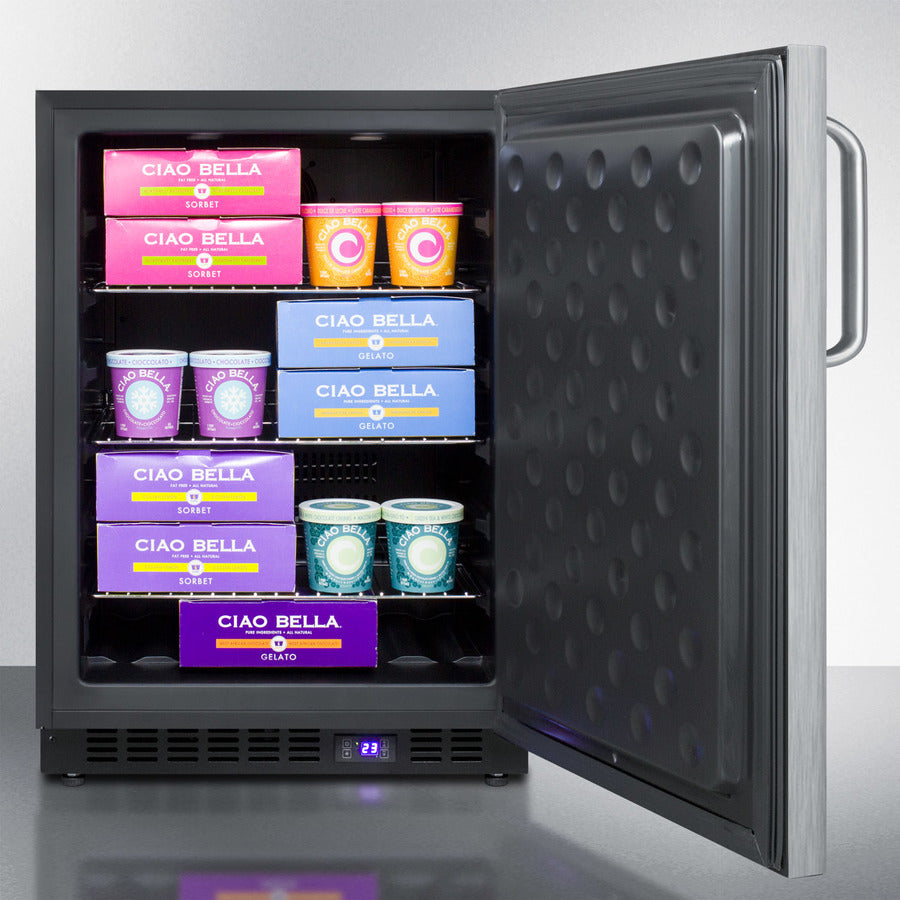 Summit 24" Wide Outdoor All-Freezer