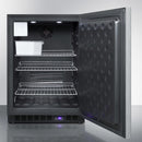 Summit 24" Wide Outdoor All-Freezer With Icemaker 