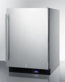 Summit 24" Wide Outdoor All-Freezer With Icemaker 