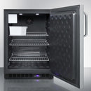 Summit 24" Wide Outdoor All-Freezer With Icemaker 