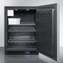 Summit 24" Wide Outdoor All-Freezer with Icemaker