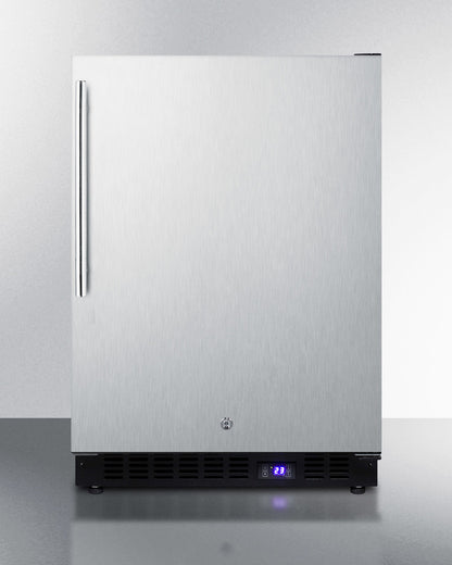 Summit 24" Wide Outdoor All-Freezer With Icemaker