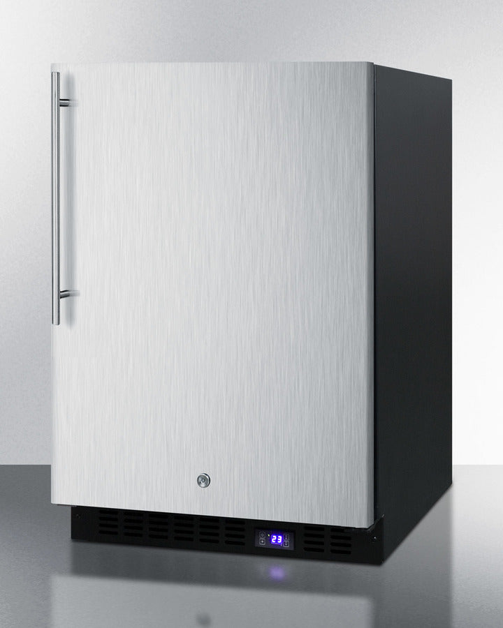 Summit 24" Wide Outdoor All-Freezer With Icemaker