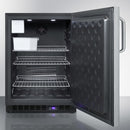 Summit 24" Wide Outdoor All-Freezer with Icemaker