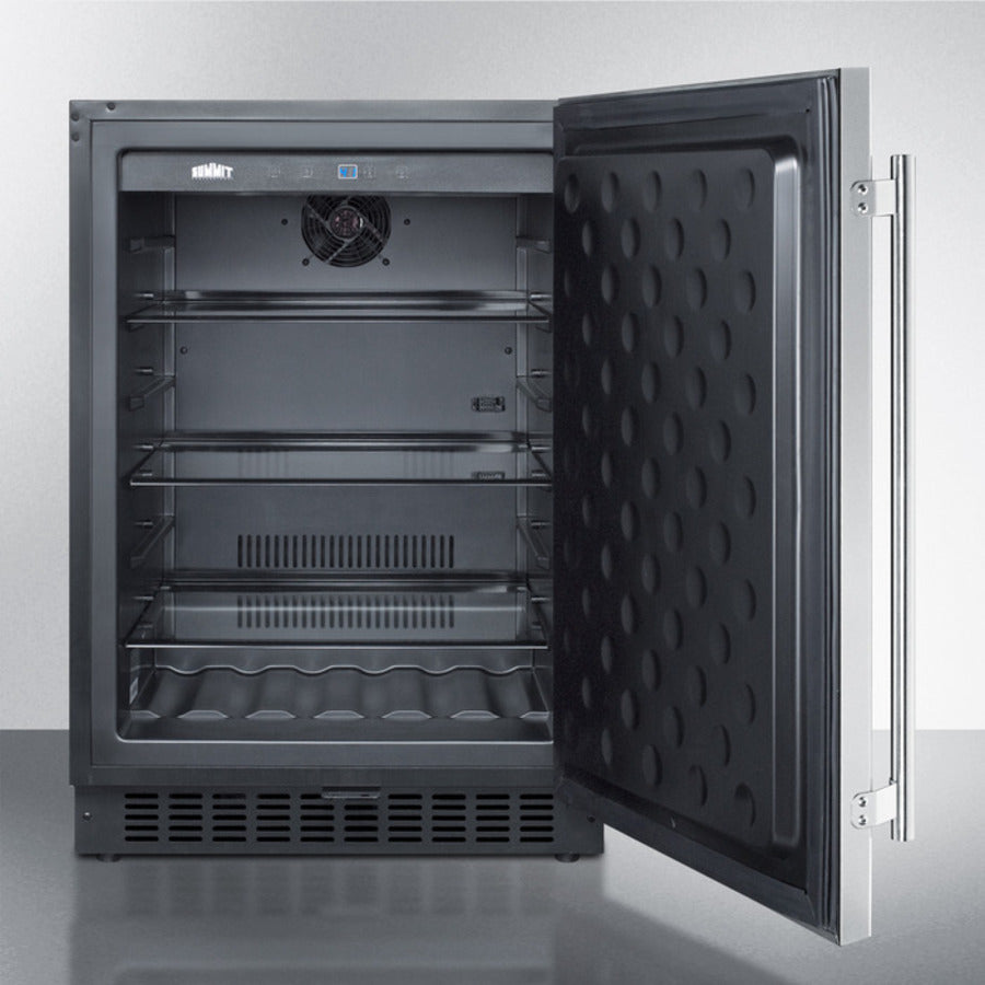 Summit 24" Wide Outdoor All-Refrigerator 