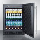 Summit 24" Wide Outdoor All-Refrigerator 