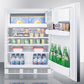 Summit 24" Wide Refrigerator-Freezer ADA Compliant