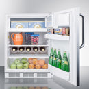Summit 24" Wide Refrigerator-Freezer