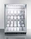 Summit 24" Wide Single Zone Built-In Commercial Wine Cellar 