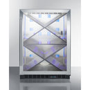 Summit 24" Wide Single Zone Built-In Commercial Wine Cellar