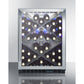 Summit 24" Wide Single Zone Built-In Commercial Wine Cellar