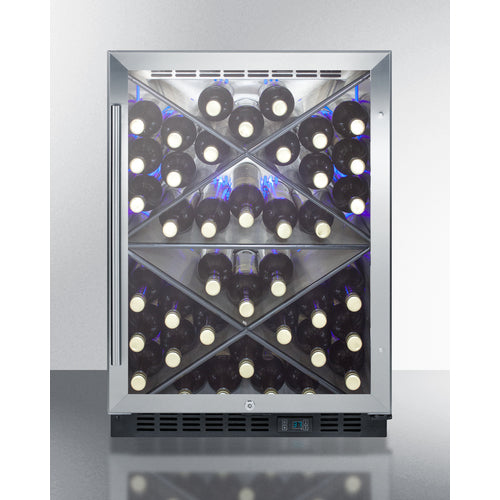Summit 24" Wide Single Zone Built-In Commercial Wine Cellar