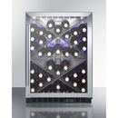 Summit 24" Wide Single Zone Built-In Commercial Wine Cellar