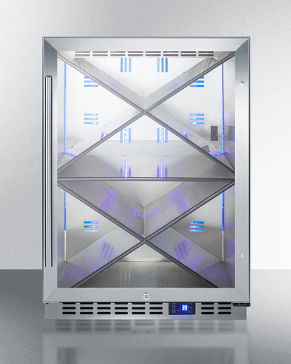 Summit 24" Wide Single Zone Built-In Commercial Wine Cellar
