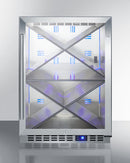 Summit 24" Wide Single Zone Built-In Commercial Wine Cellar