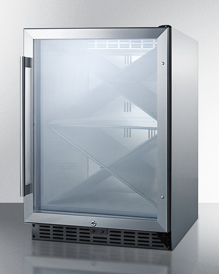 Summit 24" Wide Single Zone Built-In Commercial Wine Cellar