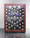 Summit 24" Wide Single Zone Built-In Commercial Wine Cellar