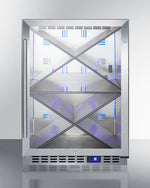 Summit 24" Wide Single Zone Outdoor Commercial Wine Cellar 