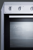 Summit 24" Wide Smooth Top Electric Range