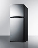 Summit 24" Wide Top Mount Refrigerator-Freezer With Icemaker