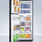 Summit 26" Wide Break Room Refrigerator-Freezer
