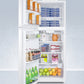 Summit 26" Wide Break Room Refrigerator-Freezer