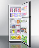 Summit 26" Wide Top Mount Refrigerator-Freezer