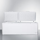 Summit 27 Cu.Ft. Chest Freezer with Stainless Steel Corner Guards