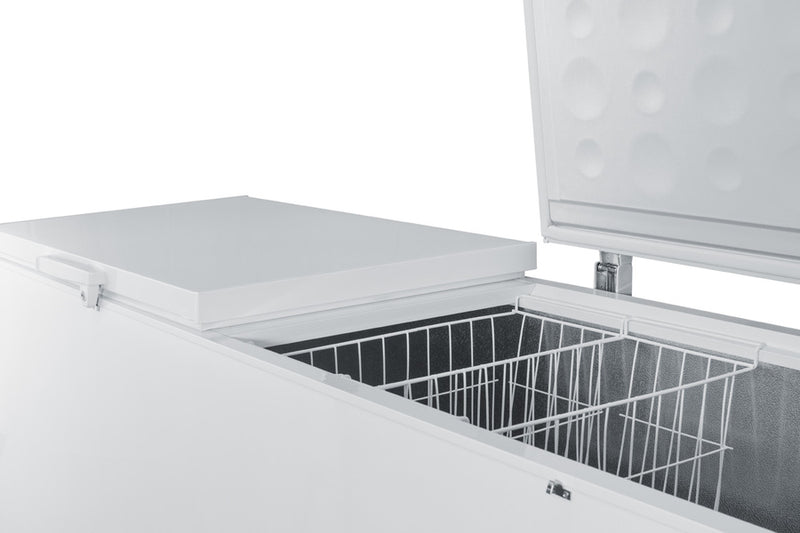 Summit 27 Cu.Ft. Chest Freezer with Stainless Steel Corner Guards
