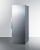 Summit 28" Wide Bottom Freezer Refrigerator With Icemaker