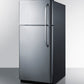 Summit 30" Wide Break Room Refrigerator-Freezer Angle