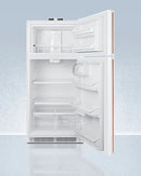 Products Summit 30" Wide Break Room Refrigerator-Freezer with Antimicrobial Pure Copper Handle