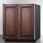 Summit 30" Wide Built-In Refrigerator-Freezer with Integrated Door Frame