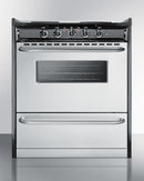 Summit 30" Wide Electric Coil Range